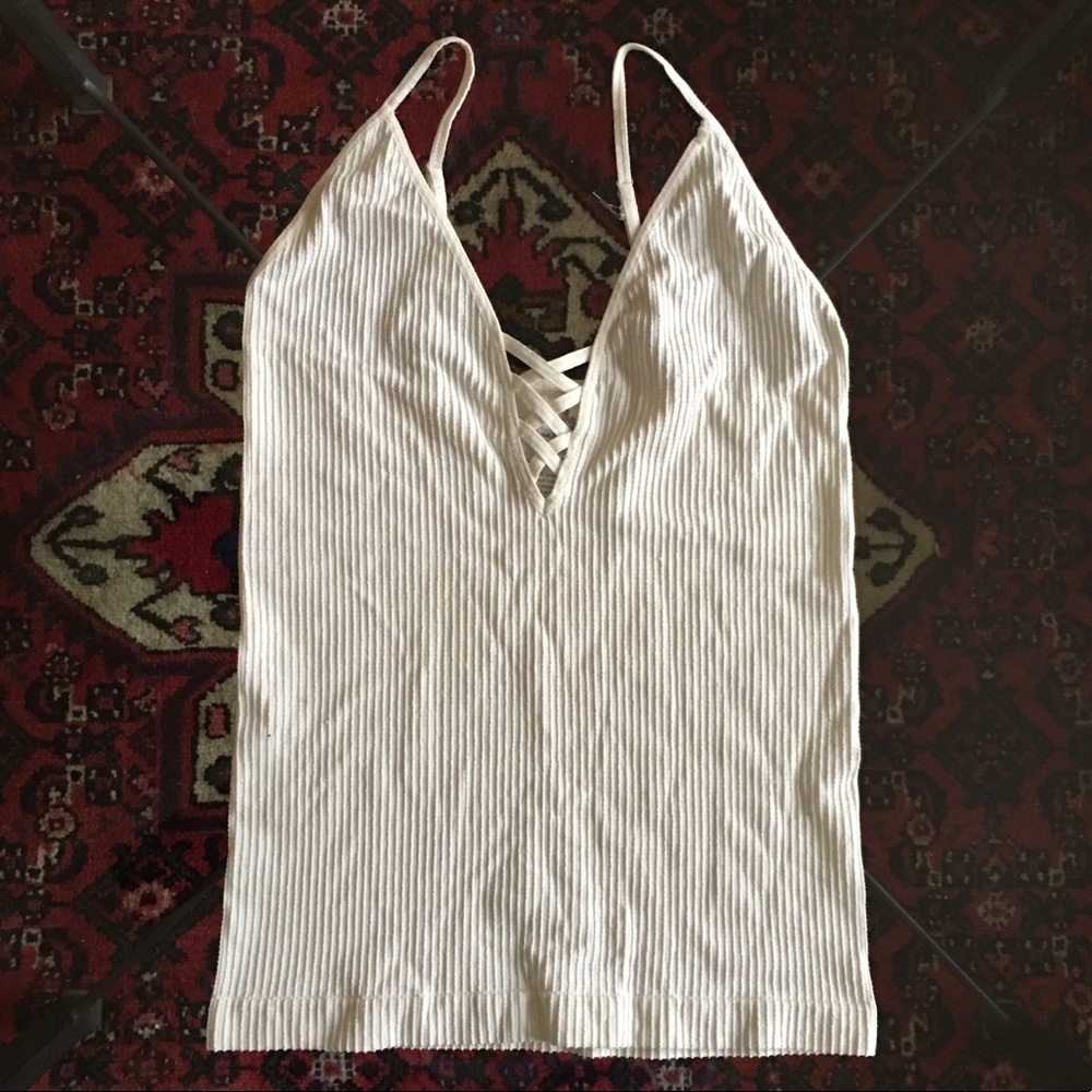Free People Intimately White Tank Top